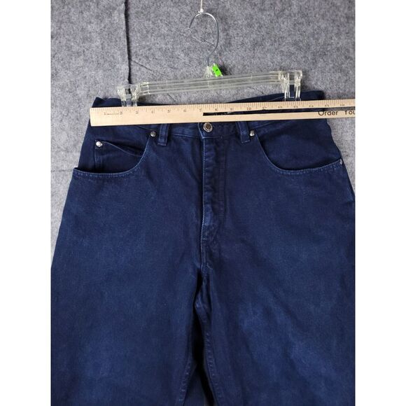 Vintage Anchor Blue Jeans Men's 30x31 Baggy Wide Leg Relaxed Fit Blue Denim Y2K - Picture 4 of 7